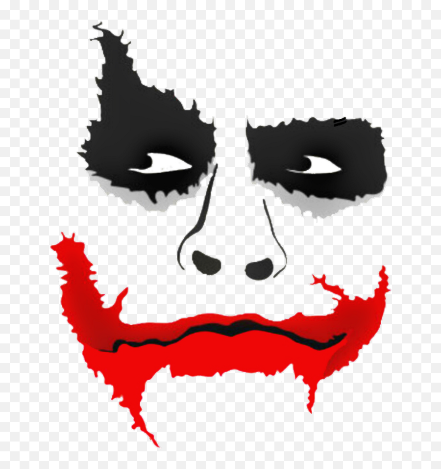Picsart Joker Face Png Transparent Png - Full Size Joker Face Emoji,Batman Joker Emoji