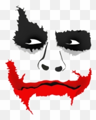 Picsart Joker Face Png Transparent Png - Full Size Joker Face Emoji,Batman Joker Emoji