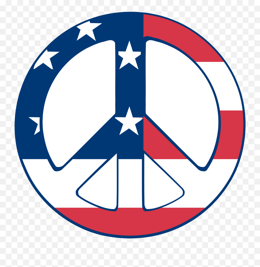 Peace Sign Clipart Kid 3 - Peace Symbol American Flag Emoji,Peace Sign Emoji