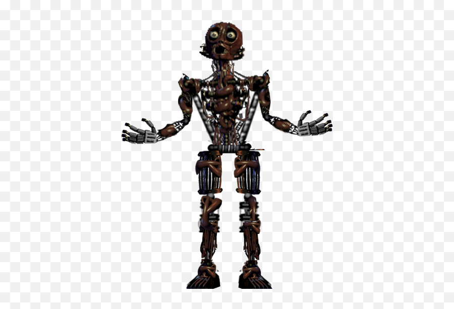 Inside The Animatronics In 5 Nights At - Purple Guy Dentro Do Springtrap Emoji,Animatronic Emotion