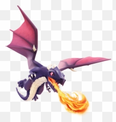Download Clash Of Clans Free Png Transparent Image And Clipart - Dragon Clash Of Clans Png Emoji,How To Use Emoticons On Clash Of Clans