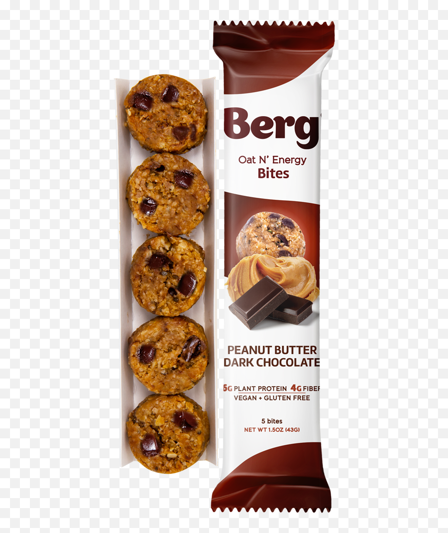 15oz Peanut Butter Dark Chocolate Energy Bites - Chocolate Chip Cookie Emoji,Chia Pet Emoji Retailers