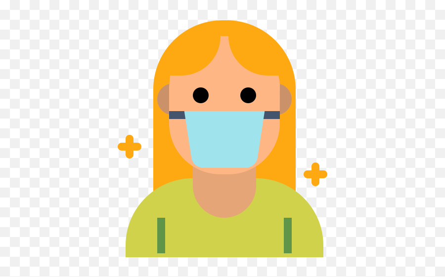 Avatar Coronavirus Covid19 Face - Woman Face Mask Icon Emoji,Female Muslim Text Emoticons