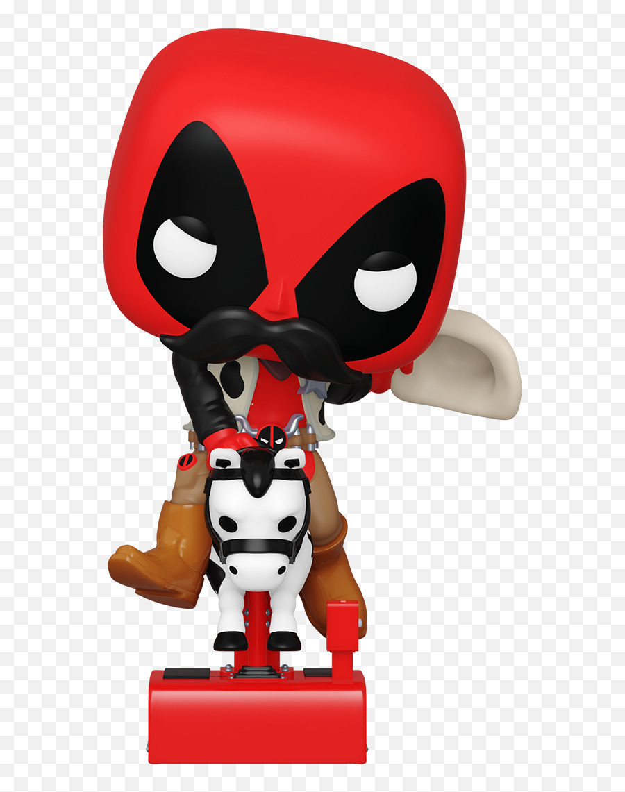 Sheriff Deadpool Riding Horsey - Sheriff Deadpool Riding Horsey Emoji,Deadpool Banner Emoticons