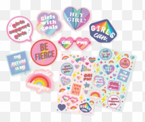 Craft - Tastic Diy Surprise Balls Gum Tree Stickers Grl Pwr Emoji,Sympathy Emoji Text