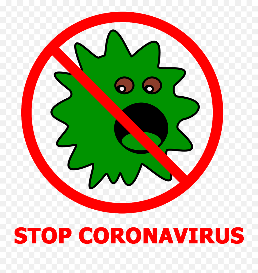 Stop Covid 19 Logo Png 14 - Stop Coronavirus Images Png Emoji,Stop Emoji Transparent Background