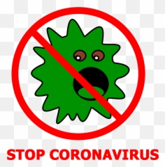 Stop Covid 19 Logo Png 14 - Stop Coronavirus Images Png Emoji,Stop Emoji Transparent Background