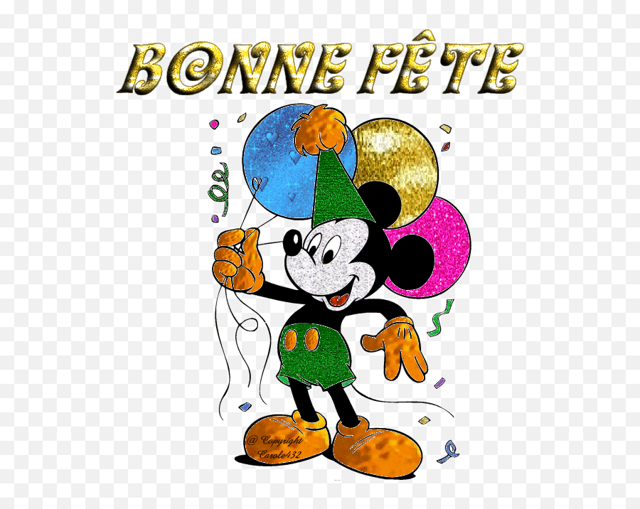 Gif Animate Smile Compleanno Emoticon - Mickey Mouse Birthday Rangoli Emoji,Codifica Emoticon Whatsapp