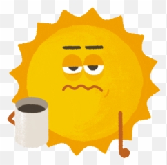 Prompt - Tired Sun Emoji,Bump Emoticon Gif -photobucket