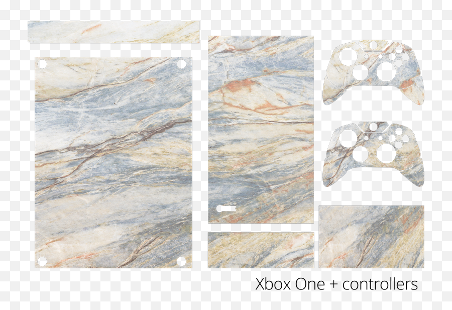 Marble Effect Xbox Skin Sticker - Vinilo Efecto Marmol Emoji,Xbox Controller Emoticon