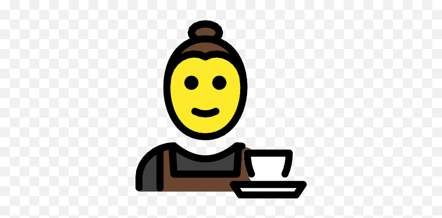 Emoji - Emoji Barista,Coffeecup Emoticon