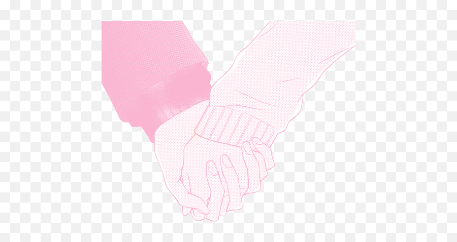 Aesthetic Anime - Safety Glove Emoji,Girlsholding Hands Emoji