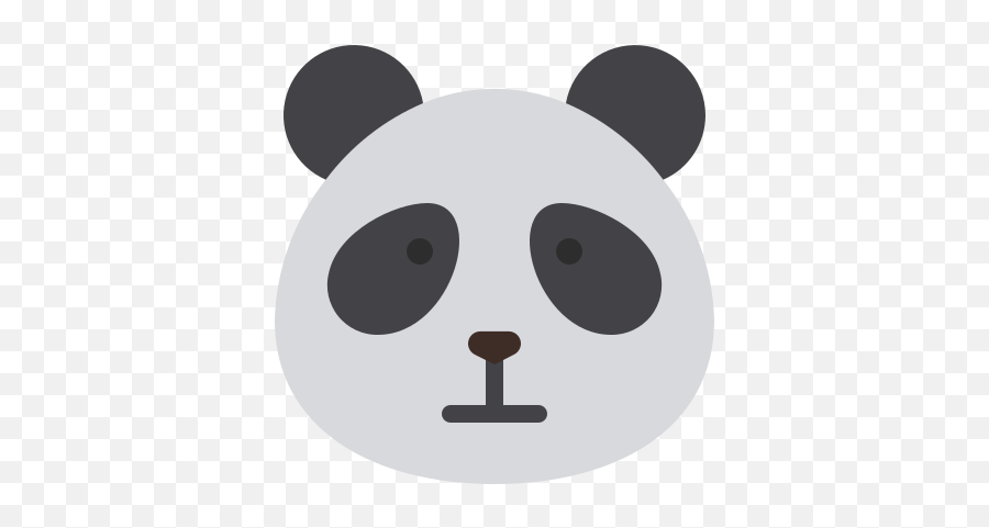 Animal Bear Cartoon Fauna Herbivore Panda Zoo Icon - Icono Panda Png Emoji,Panda Emotion Clipart