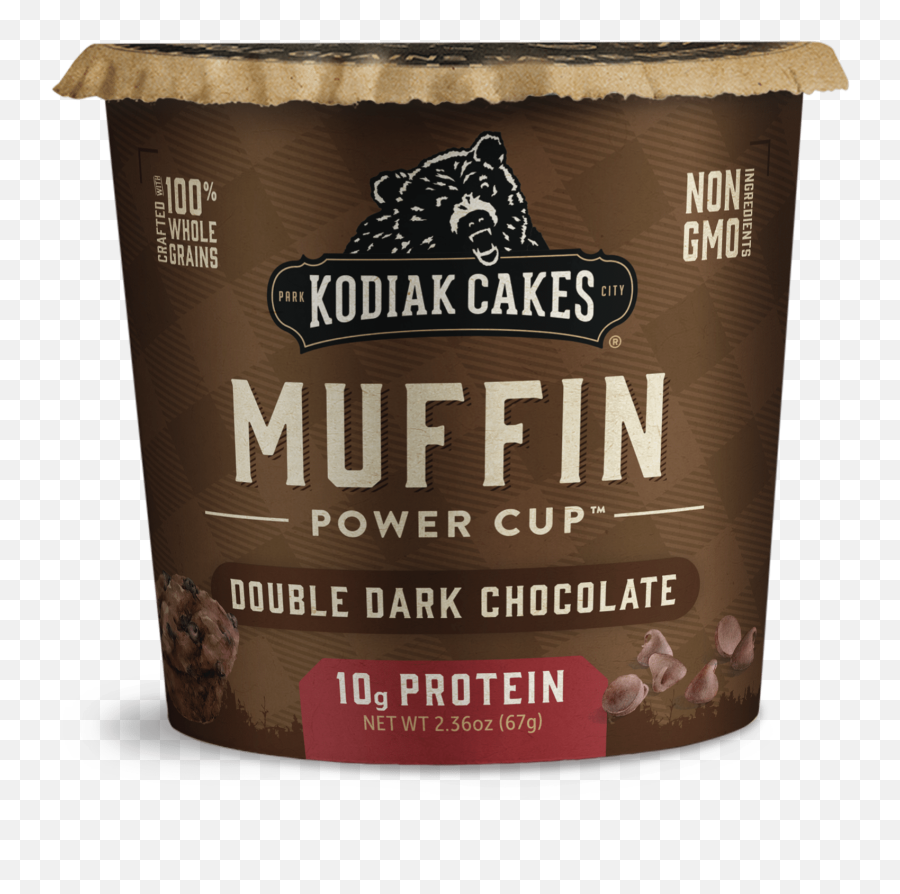 Double Dark Chocolate Minute Muffin - Kodiak Cakes Brownie Cup Emoji,Chocolate Substitute For Emotions