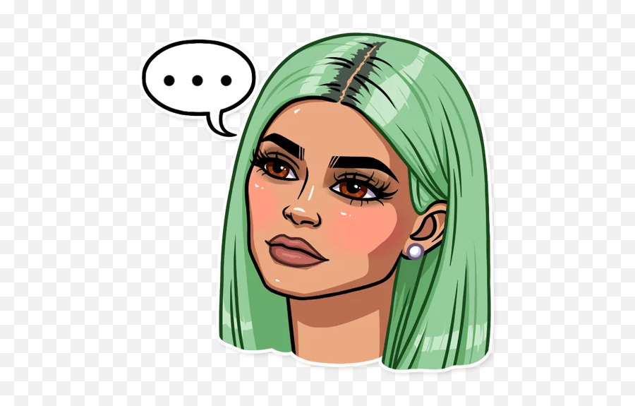 Sticker Kardashian - Kylie Emoji,Kylie Jenner Emoji