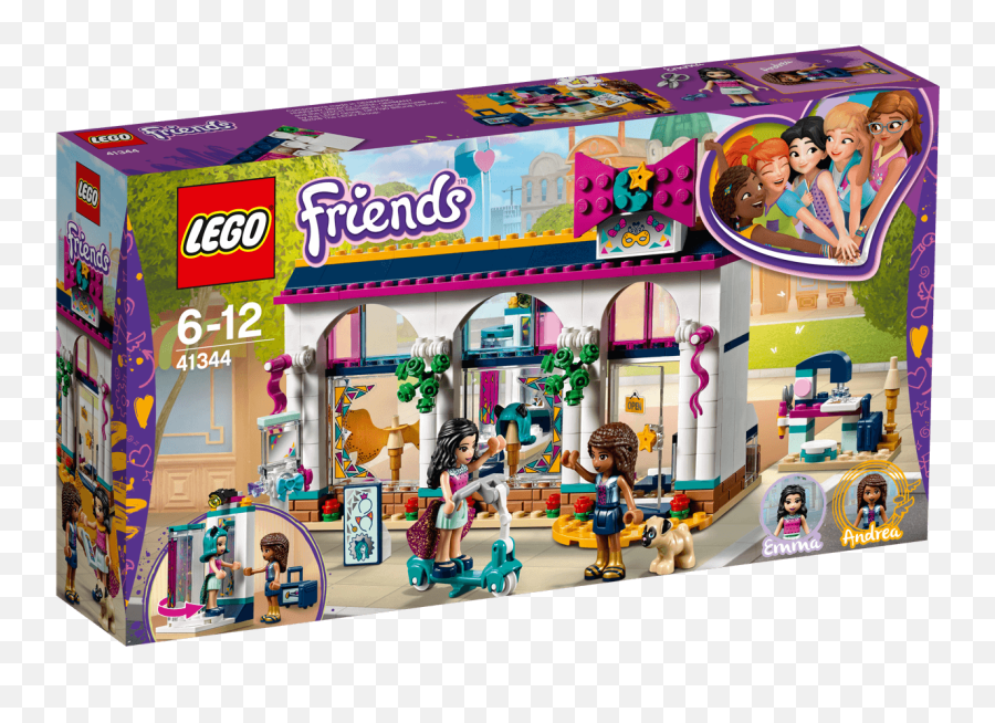 Loja De Acessórios Da Andrea 41344 - Conjuntos Lego Friends Emoji,Emojis Felices Para Colorear