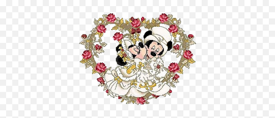 Mickey Mouse Wedding Clipart - Clipart Suggest Emoji,Mickey Head Out Of Heart Emojis