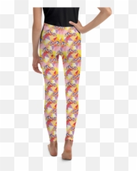 Kidu0027s Leggings - Pink Rad Sled Print Emoji,The Best Yoga Emojis