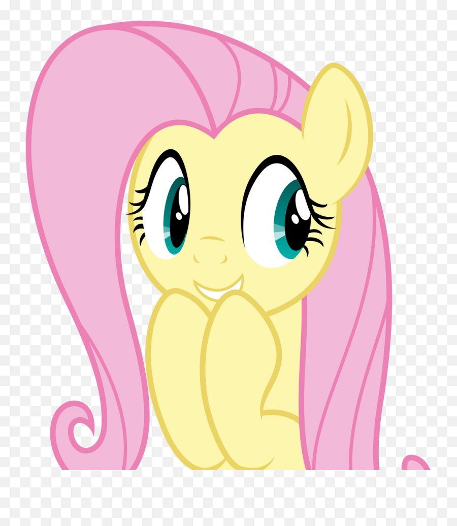 Surprised Fluttershy Mlp Blank Template - Imgflip Emoji,Mlp Emoticons Android