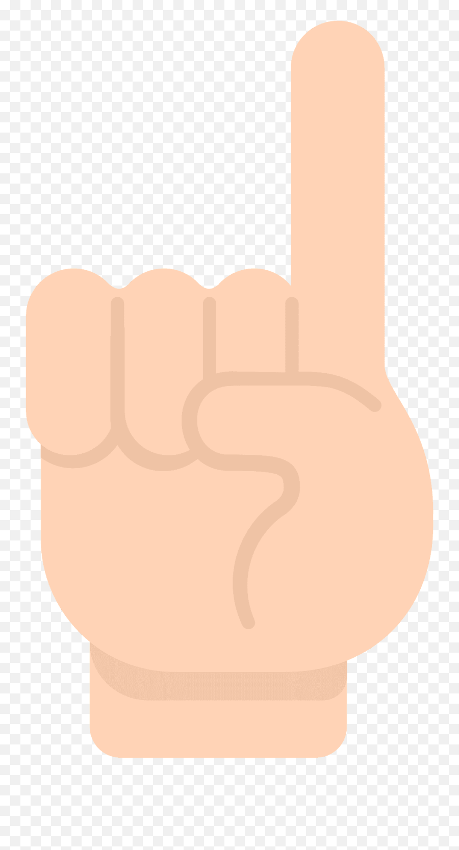 Index Pointing Up Emoji Clipart - Pointing Finger Emoji Black Background,Star Fist Emoji
