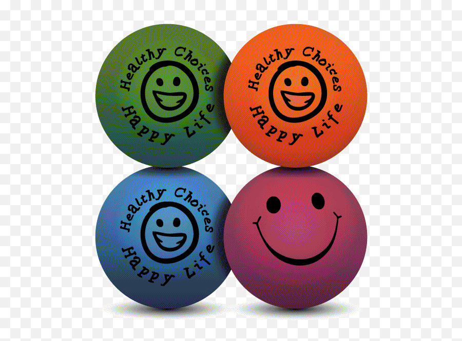 Healthy - Happy Emoji,Emoticon Stress Balls