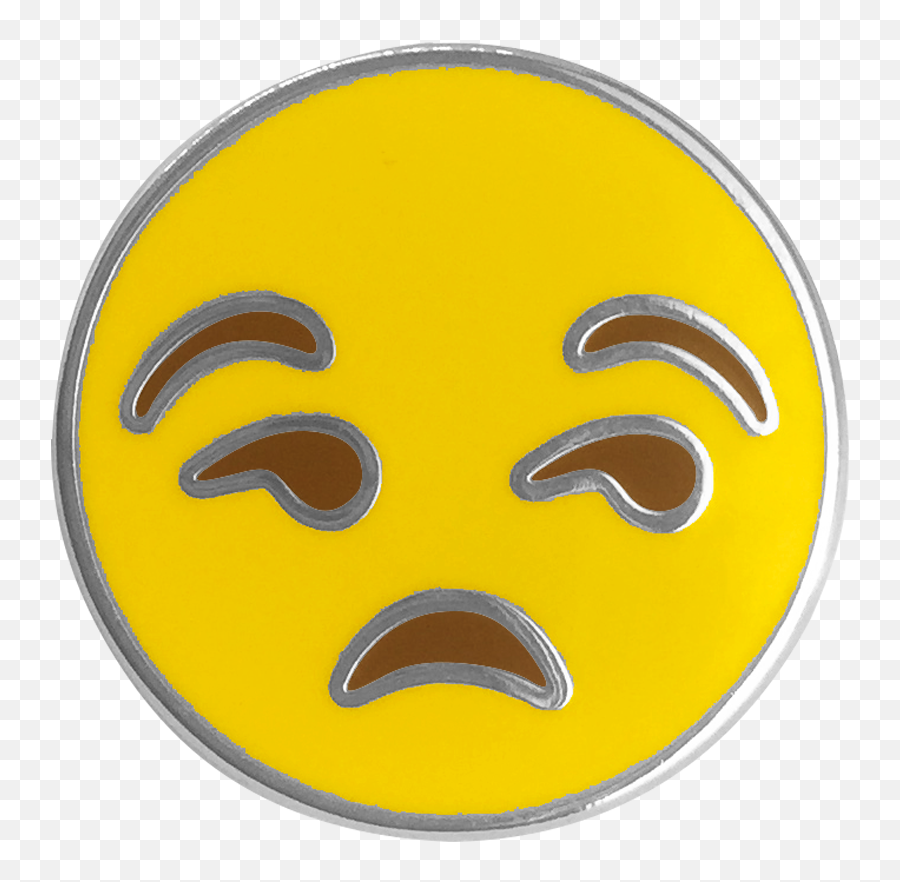 Annoyed Emoji Pin - Transparent Annoyed Emoji,Annoyed Emoji