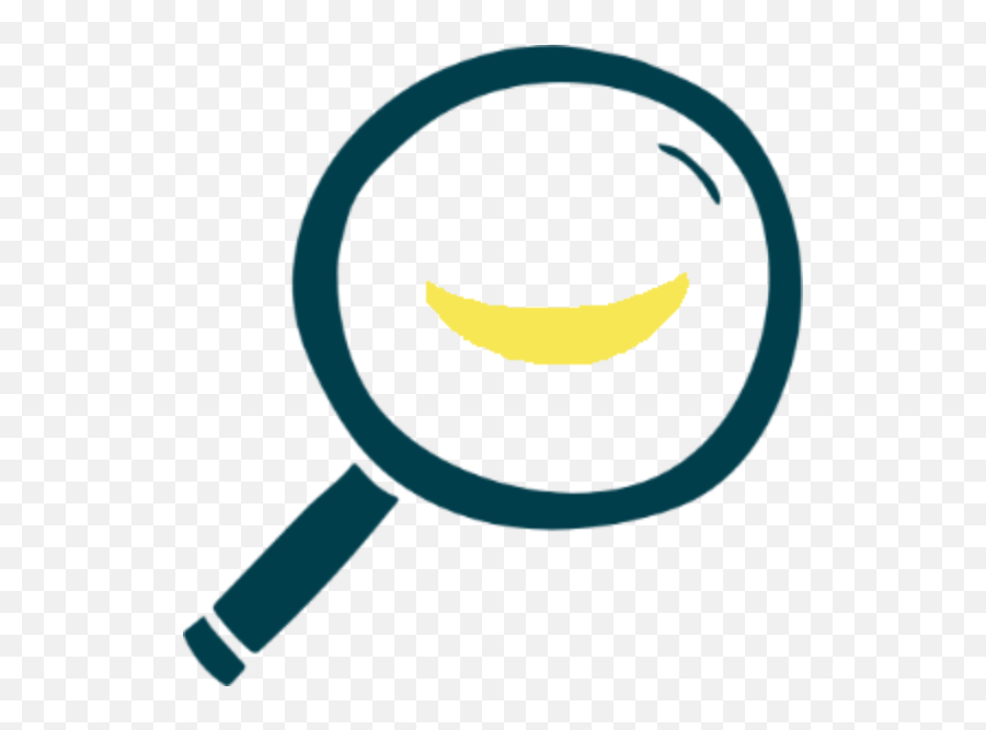 Workl - Happy Emoji,Magnifying Glass Emoticon