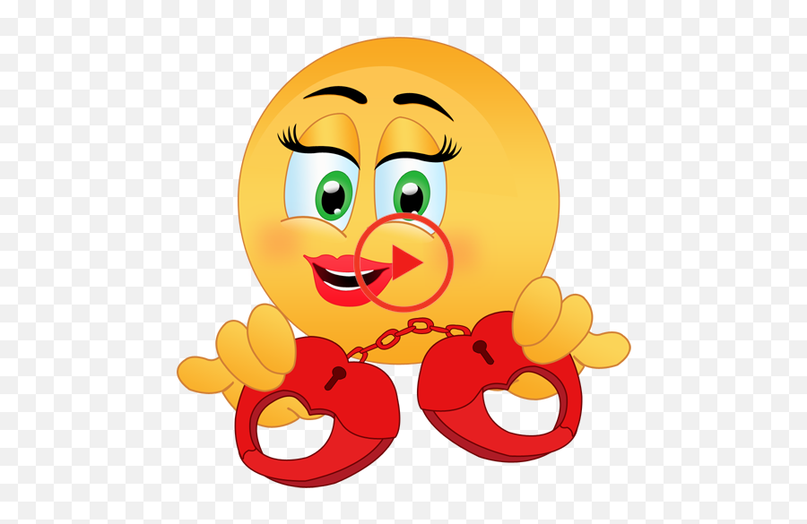 Pin - Emoji Handcuffed,Adult Emojis