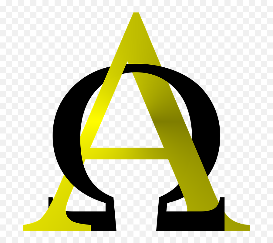 Alpha Omega Symbol - Free Image On Pixabay Symbol Of Christianity Alpha And Omega Emoji,Religious Emotion