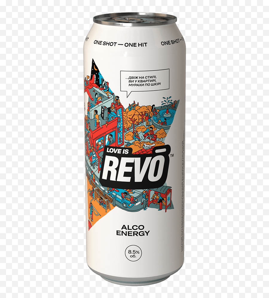 Revo Alco Energy - Language Emoji,Tribal Emotion Energy Drink