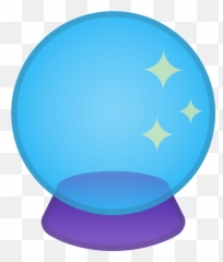 Crystal Ball Emoji Meaning With - Dibujo Bola De Cristal,Guess The Emoji