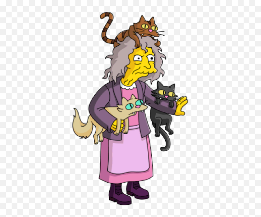 Crazy Png And Vectors For Free Download - Dlpngcom Simpson Characters Emoji,Crazy Cat Lady Emoji