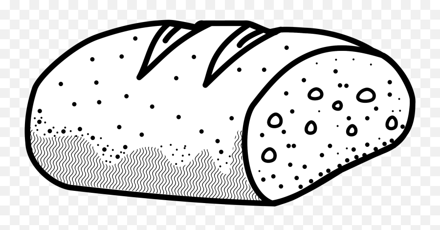 Free Bakery Clipart Black And White Download Free Clip Art - Bread Clipart Png Emoji,Loaf Of Bread Emoji