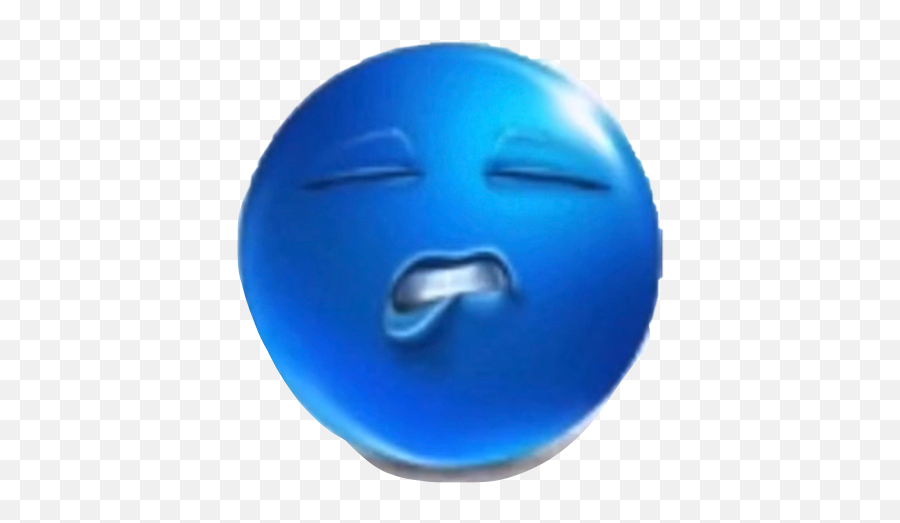 Discover Trending - Sexy Blue Emoji Biting His Lip,Moan Emoji Png