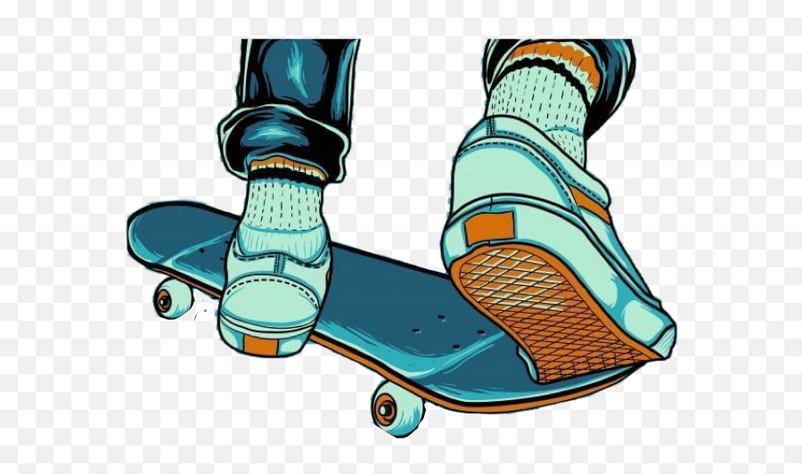 Skateboarding Skater Skate Sticker By Leaaqlf - Skate Vector Emoji,Skate Emoji