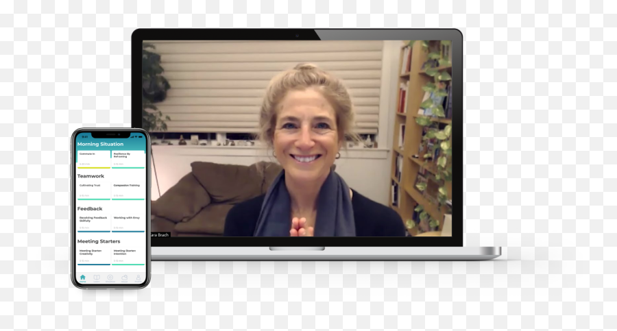 Month Of Mindfulness Challenge Webinars - Smartphone Emoji,Tara Brach On Emotions