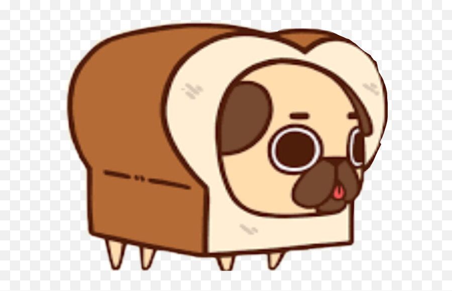 Vlogger Go Viral Pug Clipart - Kawaii Pug Emoji,Emojis For Vlogger