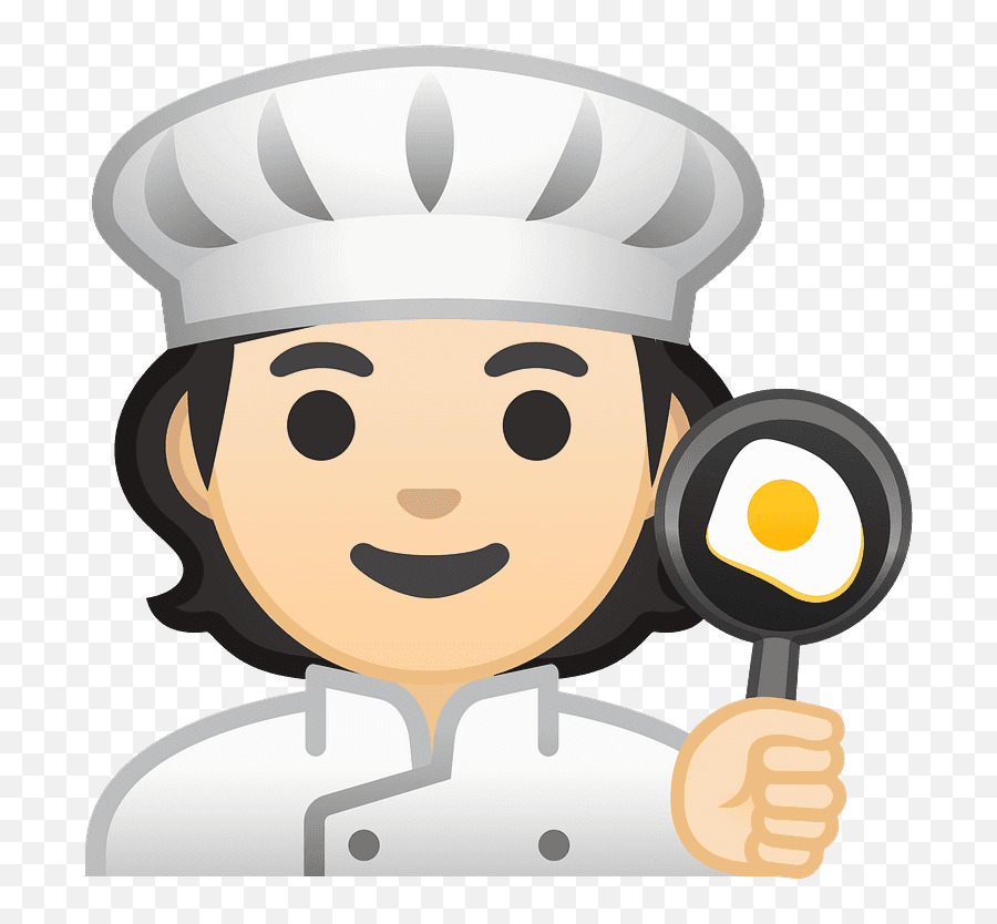 Cook Emoji Clipart - Light Skin Women Turban Emoji,Chef Emojis Vector