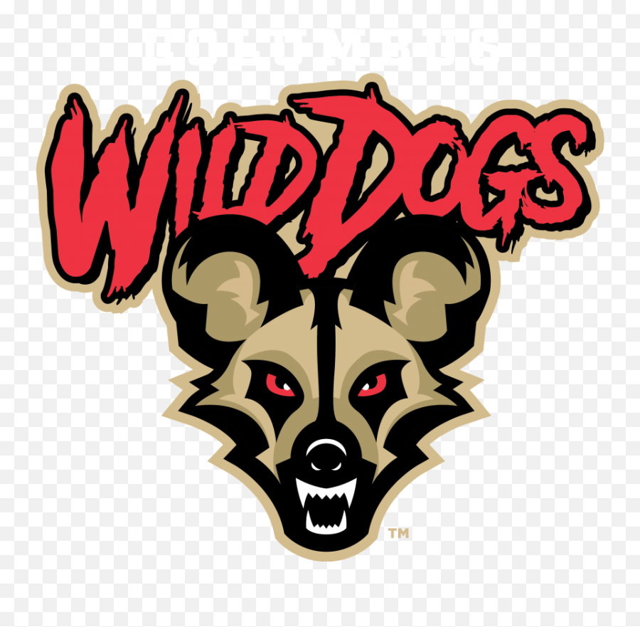 Columbus Wild Introduced As The - Columbus Wild Dogs Logo Emoji,African Wild Dog Ears Emotions