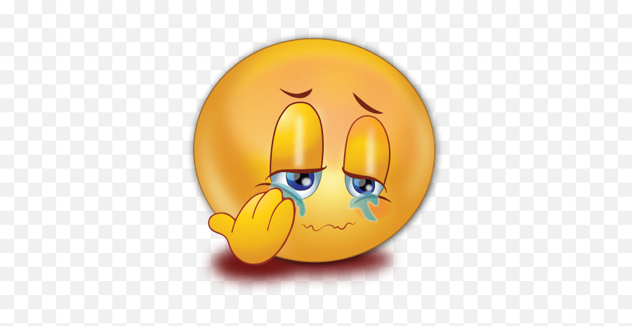 Sad Crying Boy Emoji - Sad Emoji Boy,Handsome Male Emoji