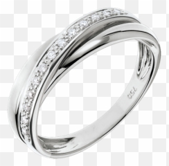 Diamond Saturn Ring - White Gold 9 Carat Wedding Rings White Gold 9 Carats Diamond White C708 Trouwringen Goud En Witgoud Emoji,Emotion Ring White