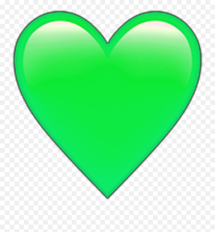 Neon Green Neongreen Heart Sticker - Girly Emoji,Awesome Backgrounds Neon Emojis