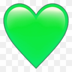 Neon Green Neongreen Heart Sticker - Girly Emoji,Awesome Backgrounds Neon Emojis