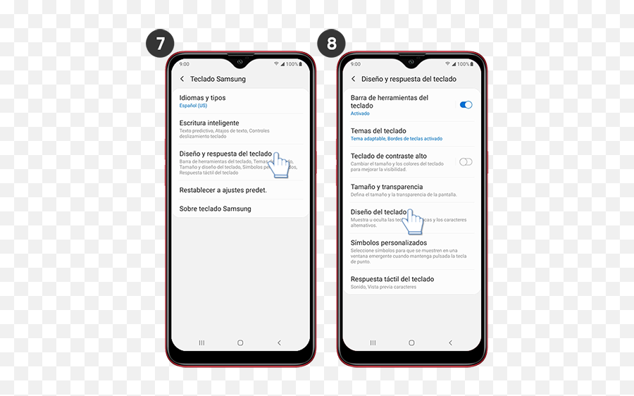 Cambiar El Diseño Del Teclado Samsung - Language Emoji,Como Hacer Emojis Con El Teclado En Pc