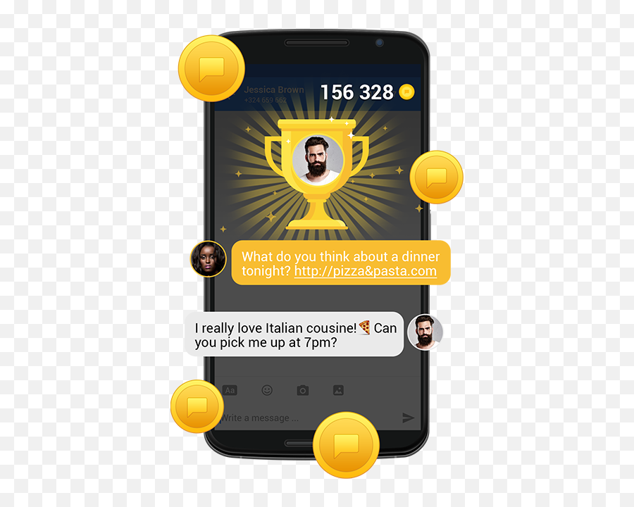 Messenger Sms - Mobile Phone Emoji,Emoticons For Messanger