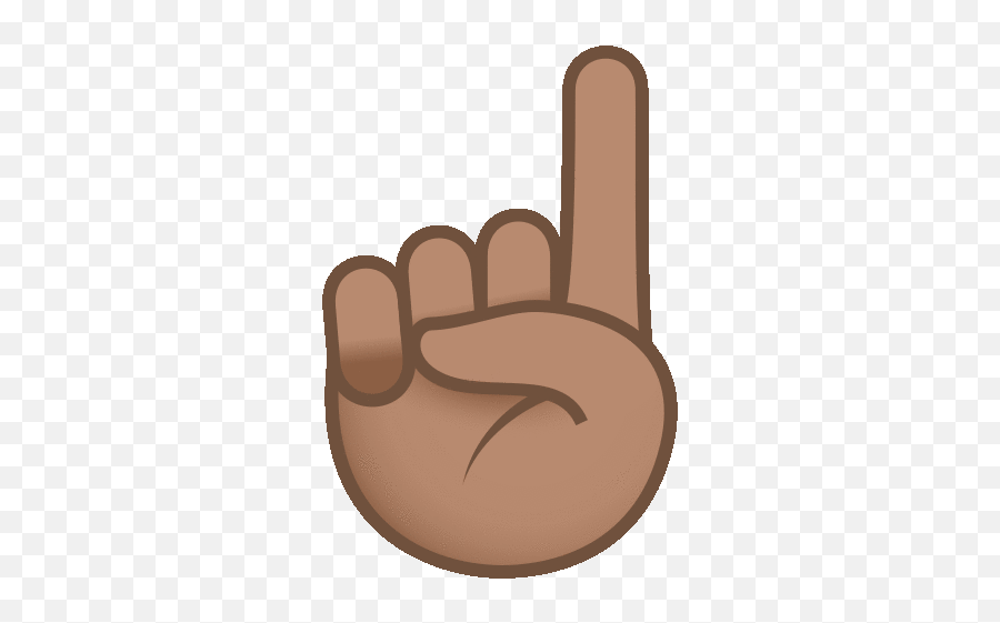 Index Pointing Up Joypixels Gif - Png Finger Pointing Up Emoji,Index Finger Up Pointing Emoticon