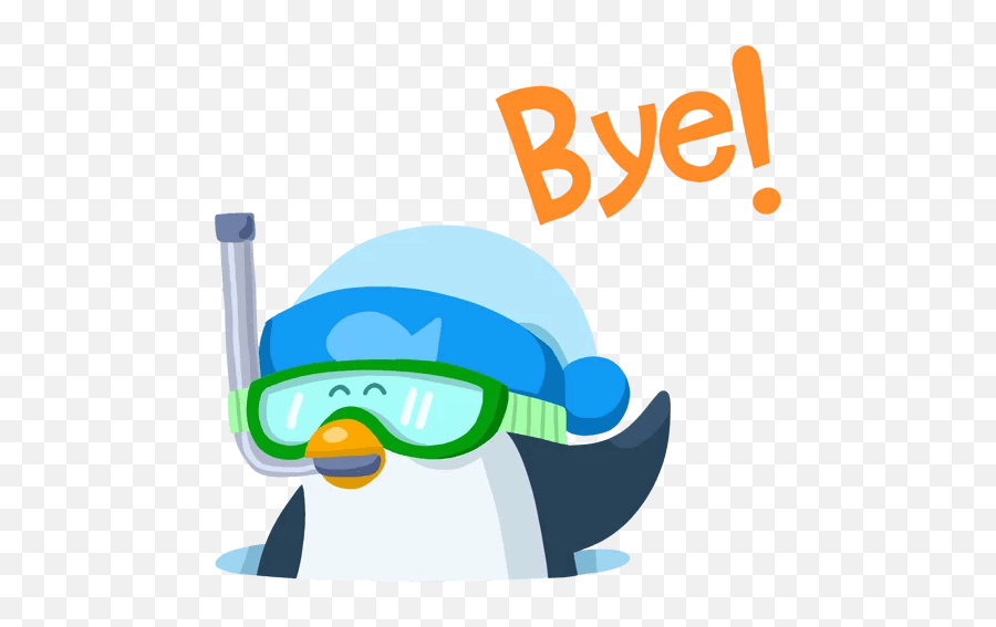 George Stickers By Bogdan Andresyuk - Diving Mask Emoji,Pinguin Emoji