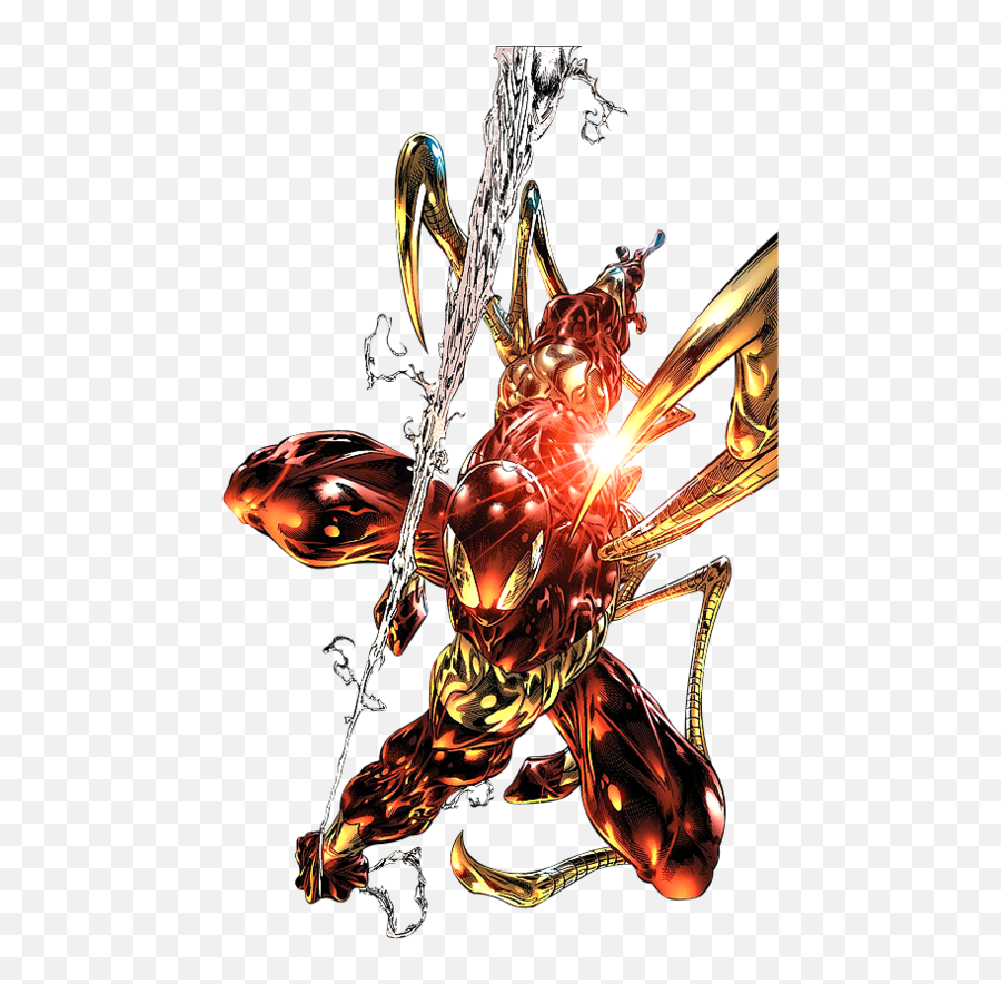Spider - Man Canon Marvel Comicsxsg Adrian Character Iron Spider Comic Render Emoji,The Itsy Bitsy Spider Emotions