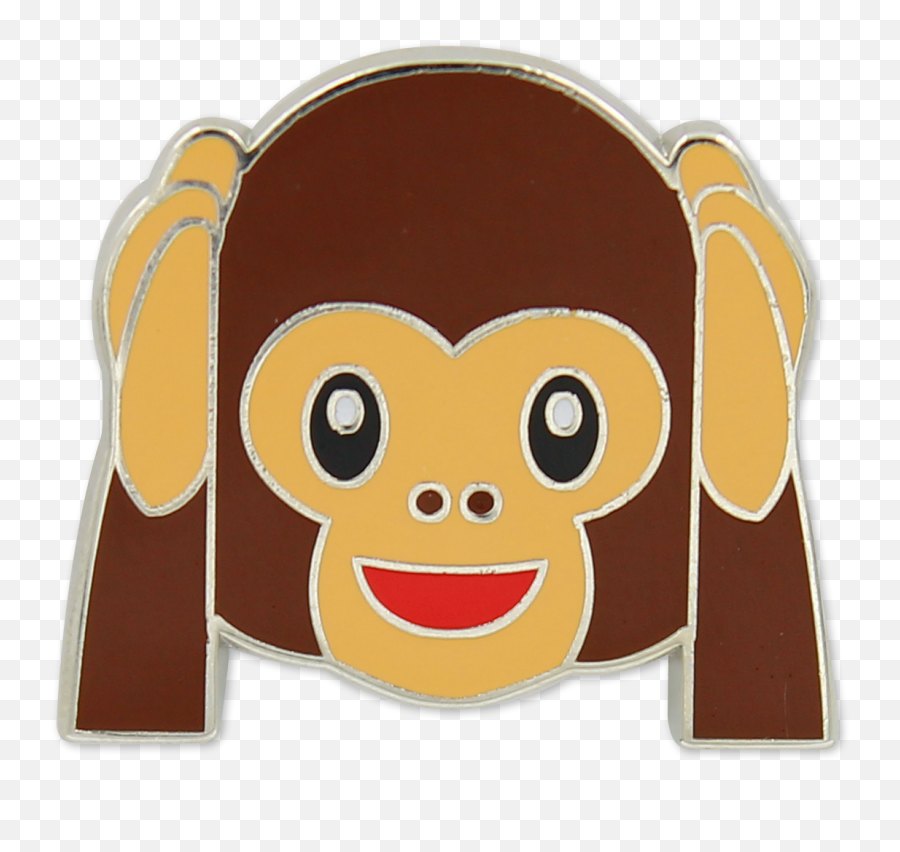Emoji Hear No Evil Monkey Hot Dog - Maymun Emoji Png,Hear Emoji