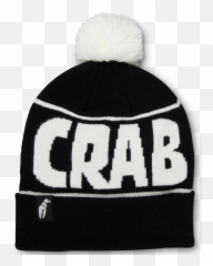 Crab Grab Pom Beanie - Gravitee Boardshop Emoji,Emojis 2003